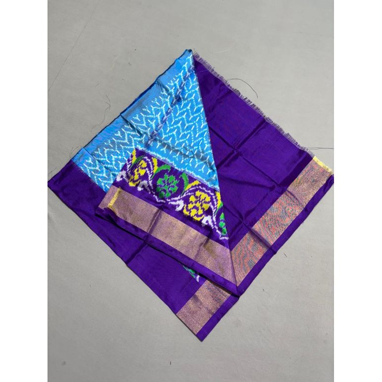PSSIZSLG5Y08IBDC18- Zero Size Ikat Silk Lehenga