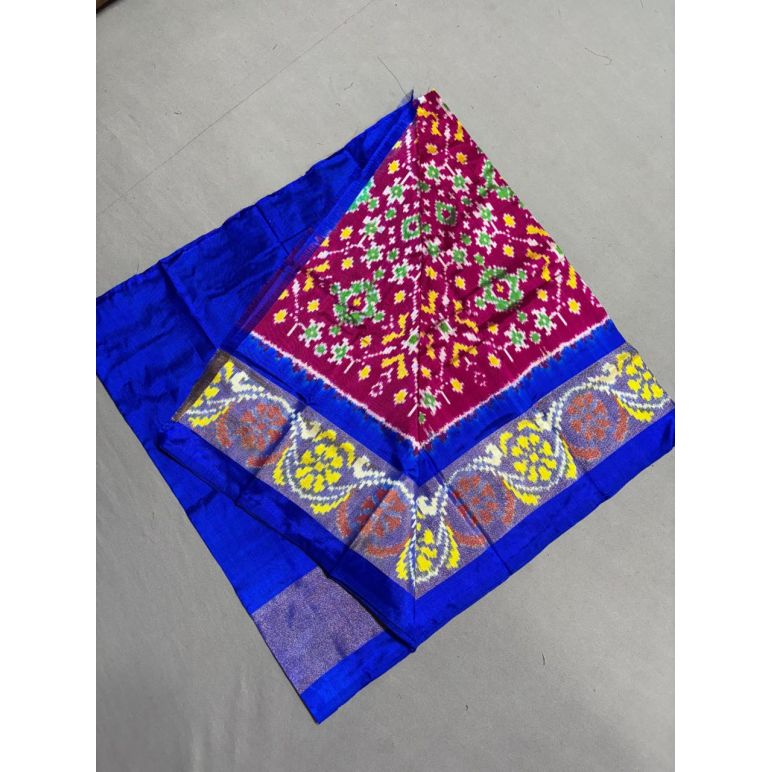 PSSIZSLG5Y08IBDC39- Zero Size Ikat Silk Lehenga