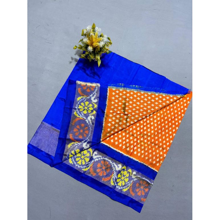 PSSIZSLG5Y08IBDC44- Zero Size Ikat Silk Lehenga