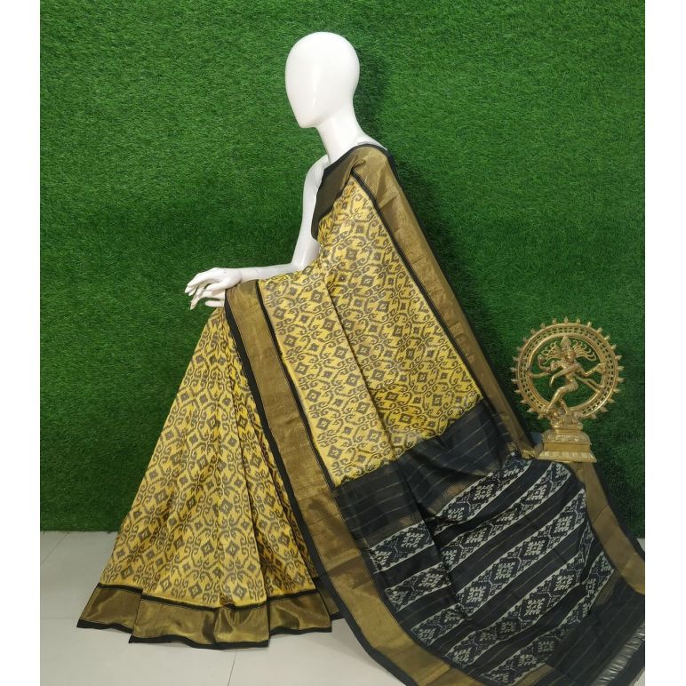 PUSNIDSS5Y09NDCC05- Ikat silk saree