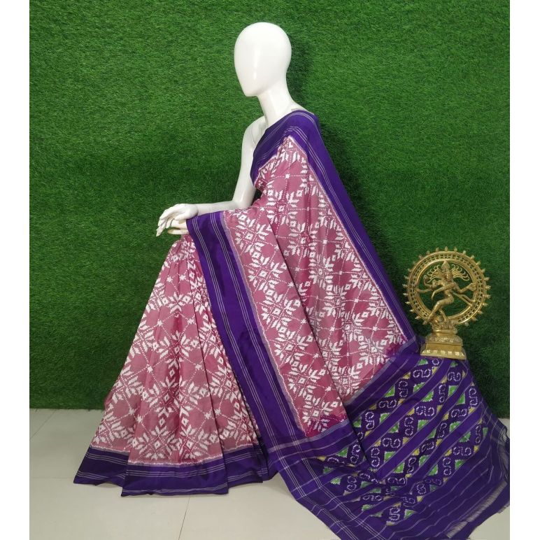 PUSNIDSS5Y09NDCC09- Ikat silk saree