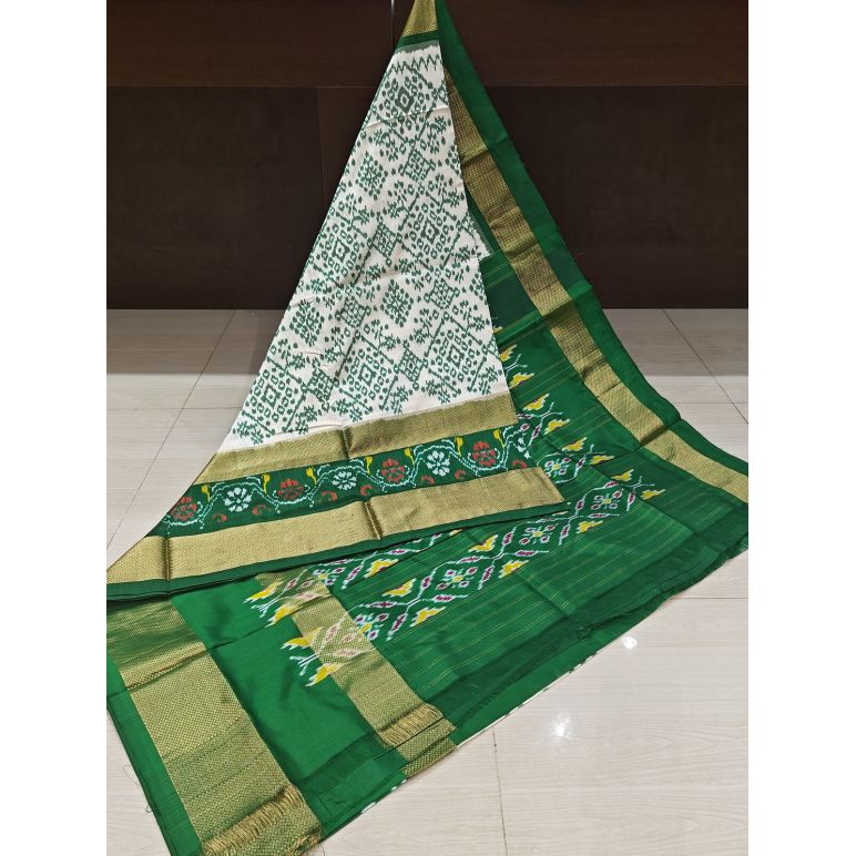 PANHIDSS5Y11BNCC01- Ikat silk saree