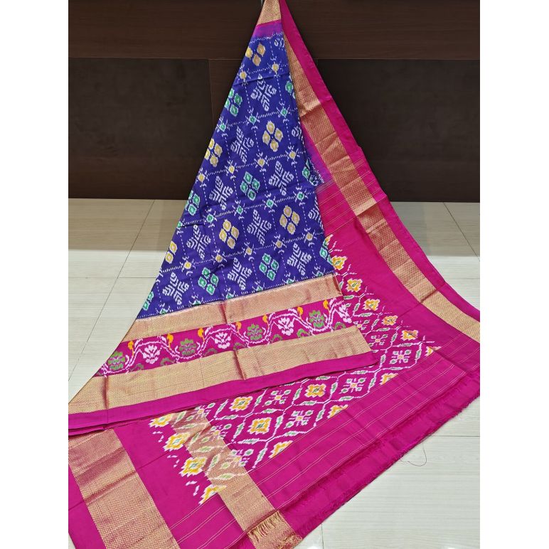 PANHIDSS5Y11BNCC02- Ikat silk saree