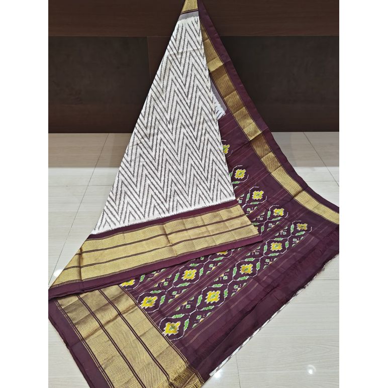 PANHIDSS5Y11BNCC08- Ikat silk saree