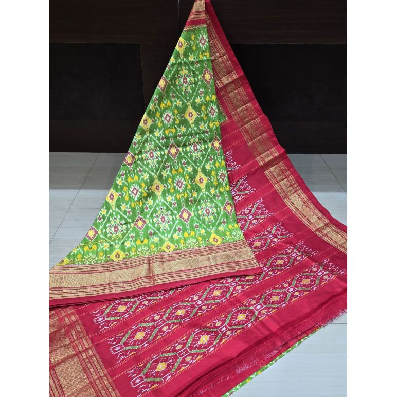 PANHIDSS5Y11BNCC10- Ikat silk saree