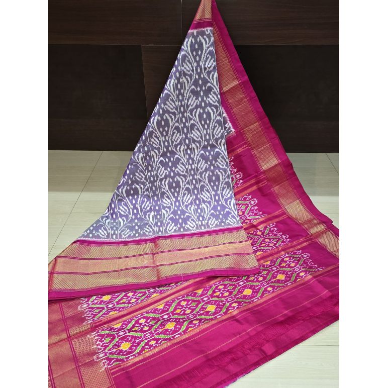 PANHIDSS5Y11BNCC15- Ikat silk saree