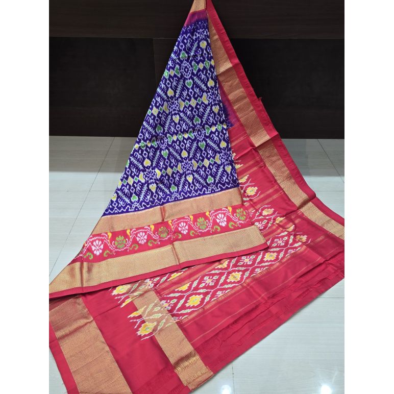 PANHIDSS5Y11BNCC24- Ikat silk saree