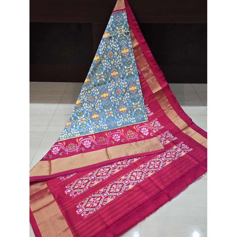 PANHIDSS5Y11BNCC28- Ikat silk saree