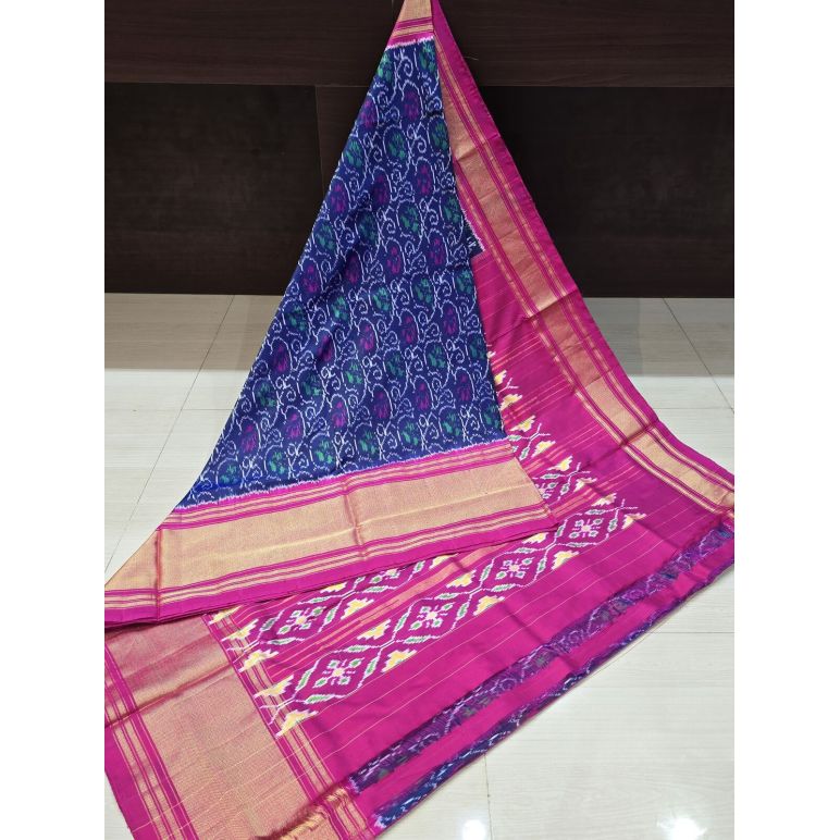 PANHIDSS5Y11BNCC30- Ikat silk saree