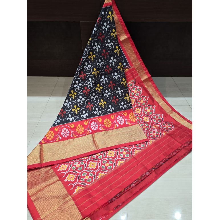 PANHIDSS5Y11BNCC38- Ikat silk saree
