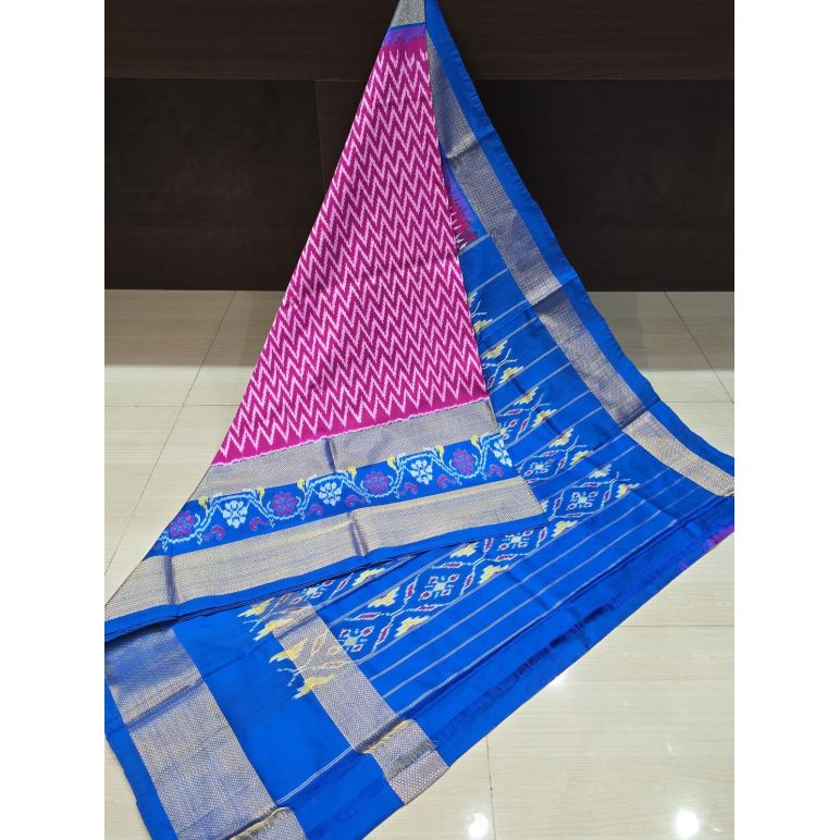 PANHIDSS5Y11BNCC39- Ikat silk saree