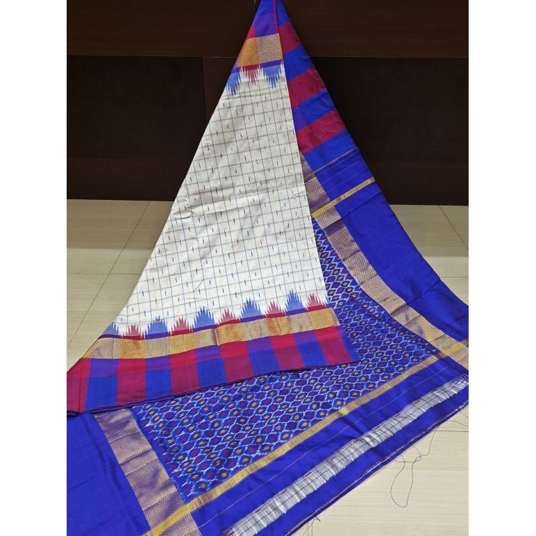 PANHIDSS5Y12BNDC03- Ikat silk saree
