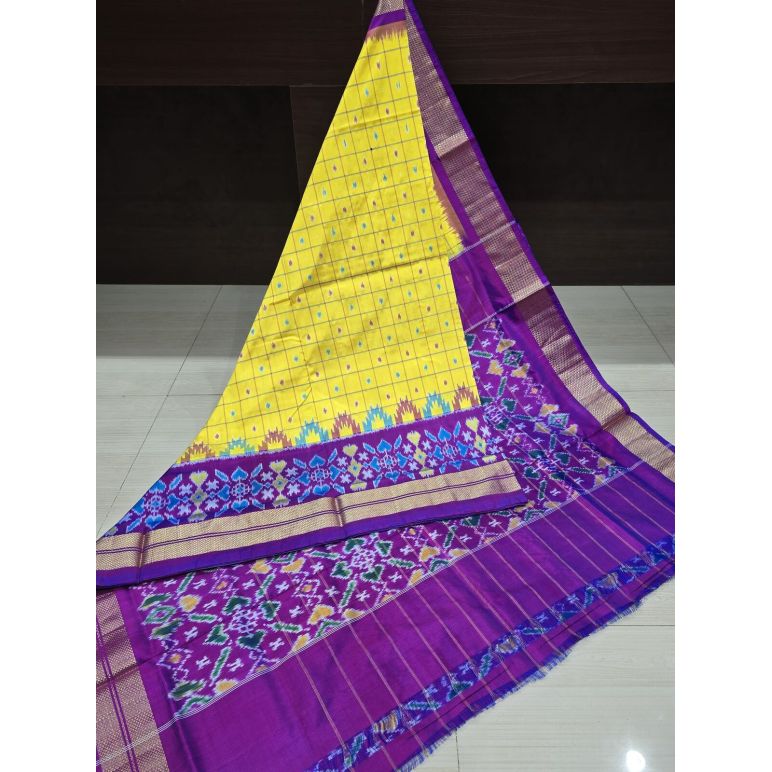 PANHIDSS5Y12BNDC04- Ikat silk saree