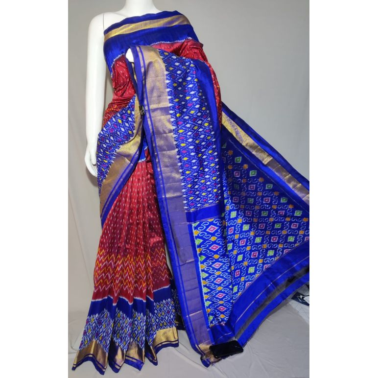 PDLSIDSS5Y11NDCC03- Ikat silk saree