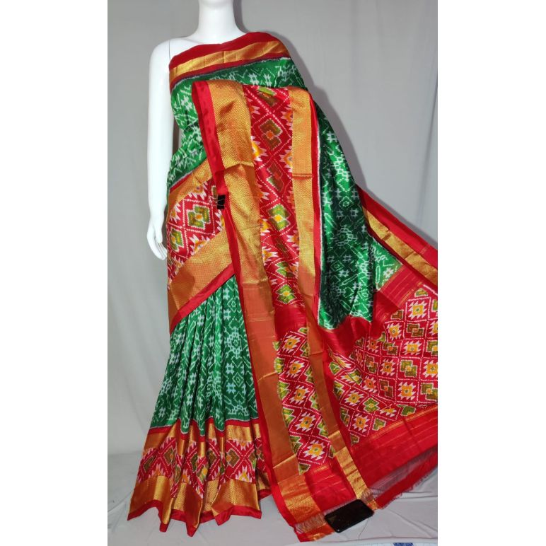 PDLSIDSS5Y11NDCC05- Ikat silk saree