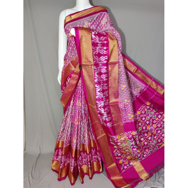 PDLSIDSS5Y11NDCC12- Ikat silk saree