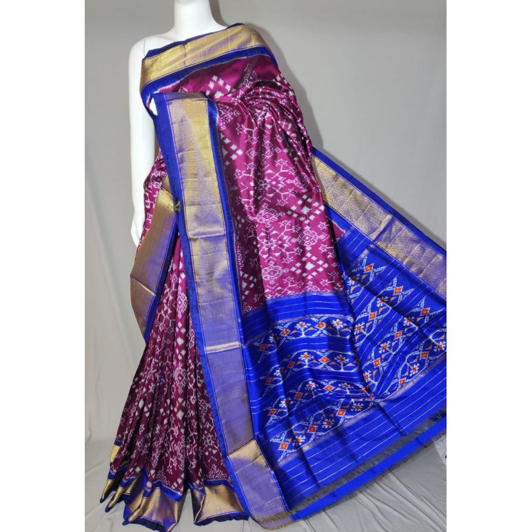 PDLSIDSS5Y11NDCC15- Ikat silk saree