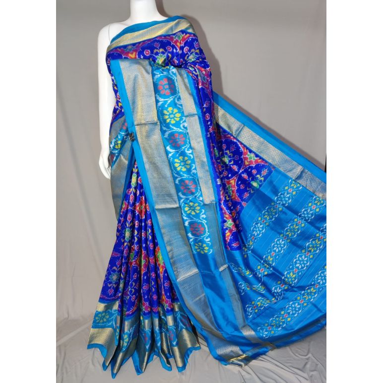PDLSIDSS5Y11NDCC16- Ikat silk saree