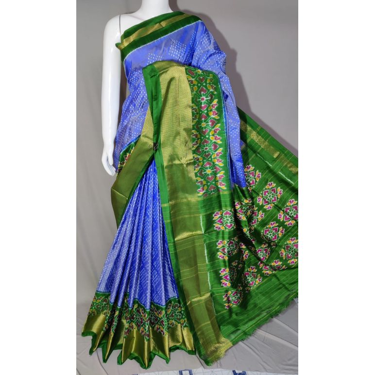 PDLSIDSS5Y11NDCC17- Ikat silk saree