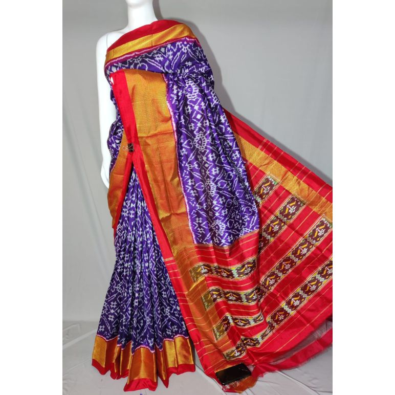PDLSIDSS5Y11NDCC20- Ikat silk saree