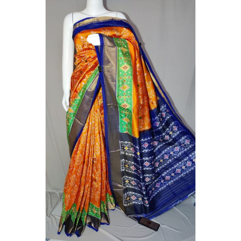 PDLSIDSS5Y11NDCC21- Ikat silk saree