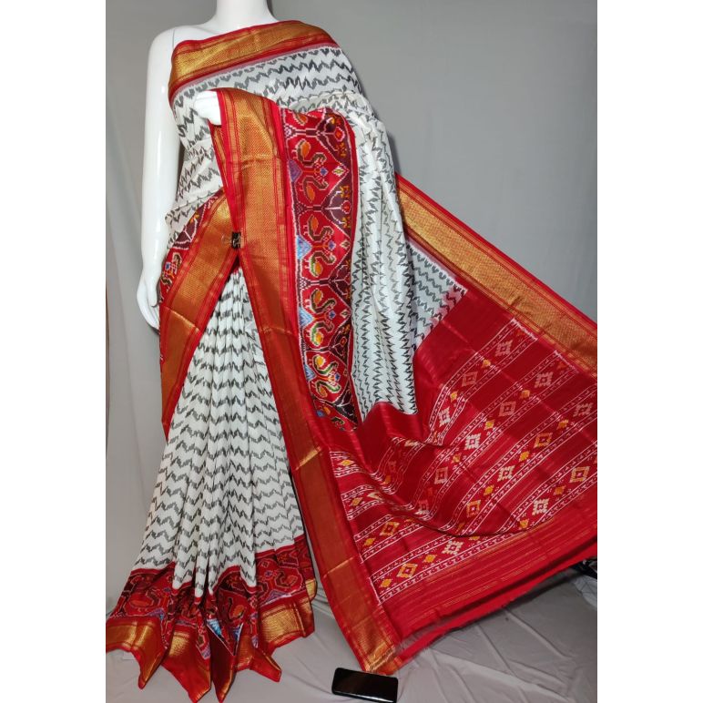 PDLSIDSS5Y11NDCC26- Ikat silk saree