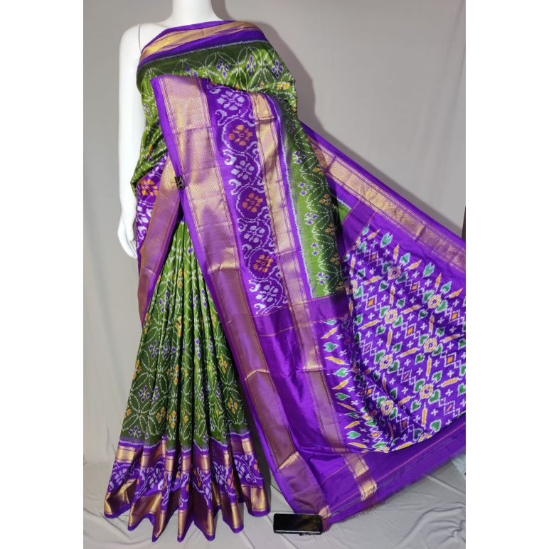 PDLSIDSS5Y11NDCC29- Ikat silk saree