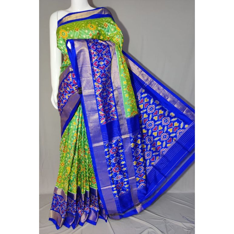 PDLSIDSS5Y11NDCC46- Ikat silk saree