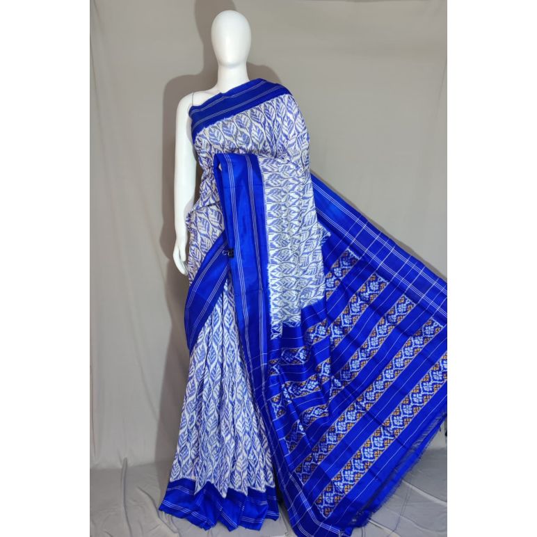 PDLSIDSS5Y12TSCD02- Ikat silk saree