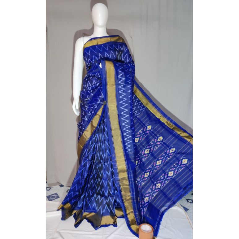 PDLSIDSS5Y12TSCD35- Ikat silk saree