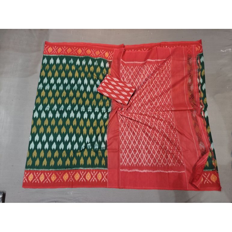 PGMRICTS5Y12INCD11- Ikat cotton saree
