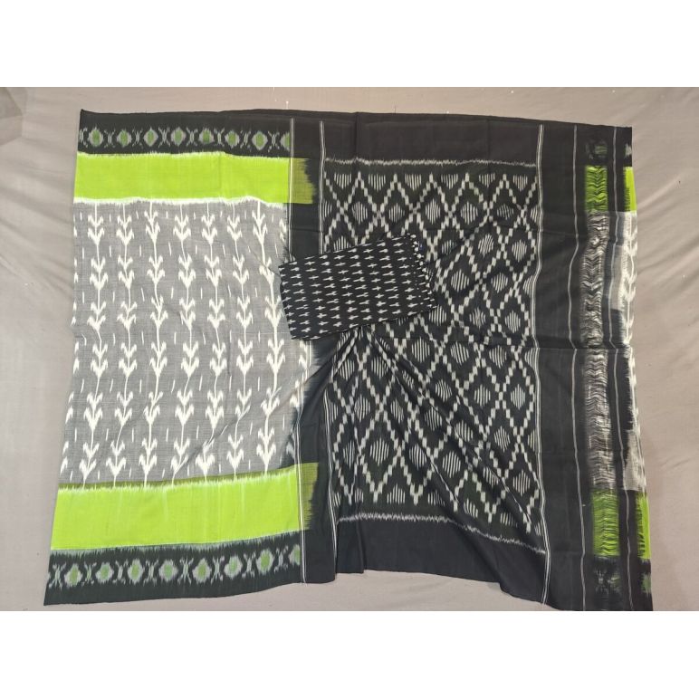 PGMRICTS5Y12INCD25- Ikat cotton saree