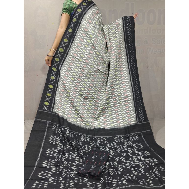 PGMRICTS5Y12INCD34- Ikat cotton saree
