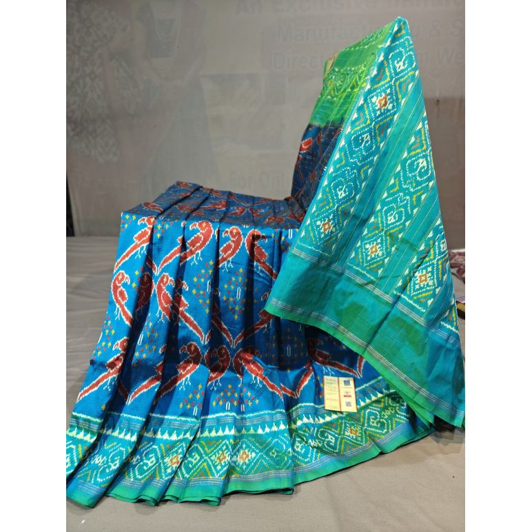 PGMRIDSS5Y12BXDC19- Ikat silk saree