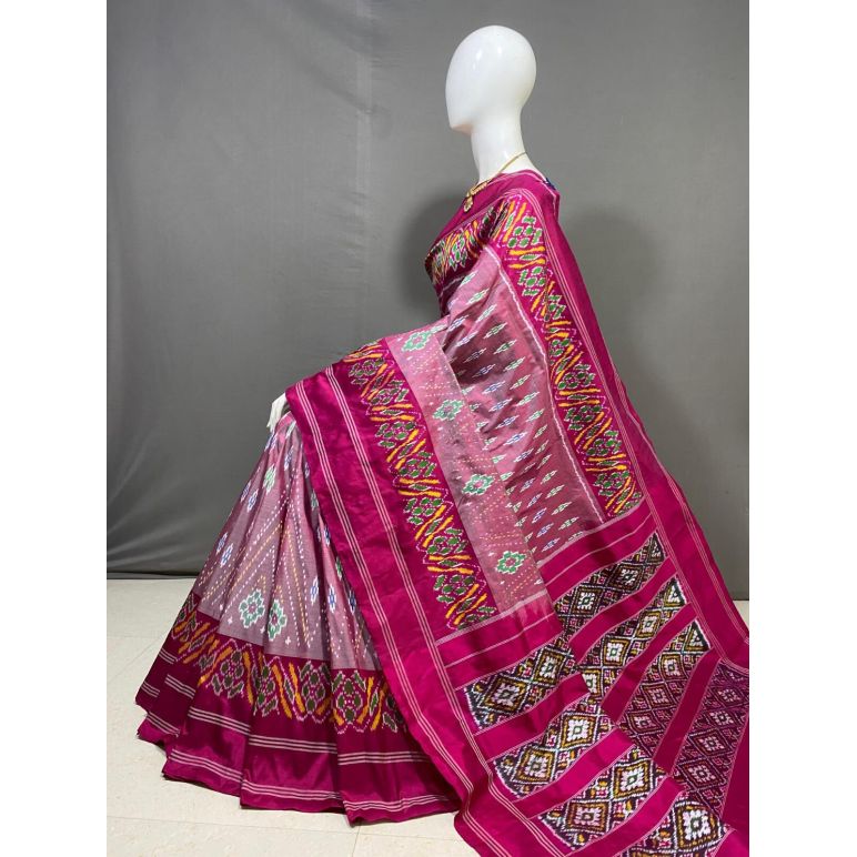 PPHSIDSS5Y11BDCC08- Ikat silk saree