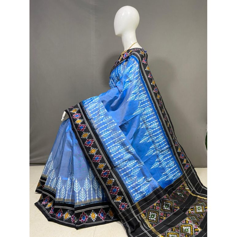 PPHSIDSS5Y11BDCC09- Ikat silk saree