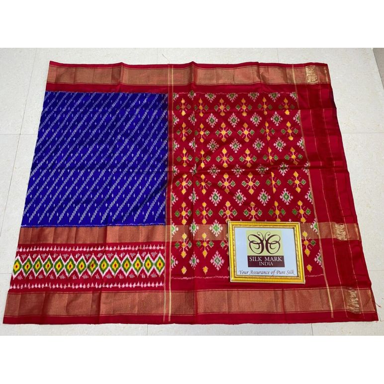 PPHSIDSS5Y11BDCC12- Ikat silk saree