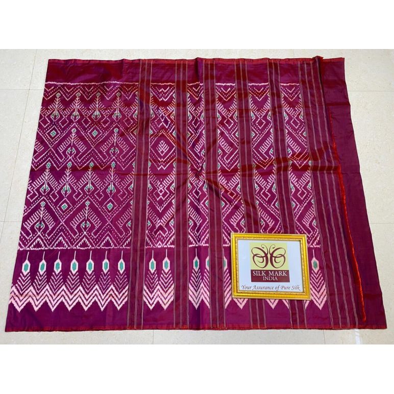 PPHSIDSS5Y11BDCC14- Ikat silk saree
