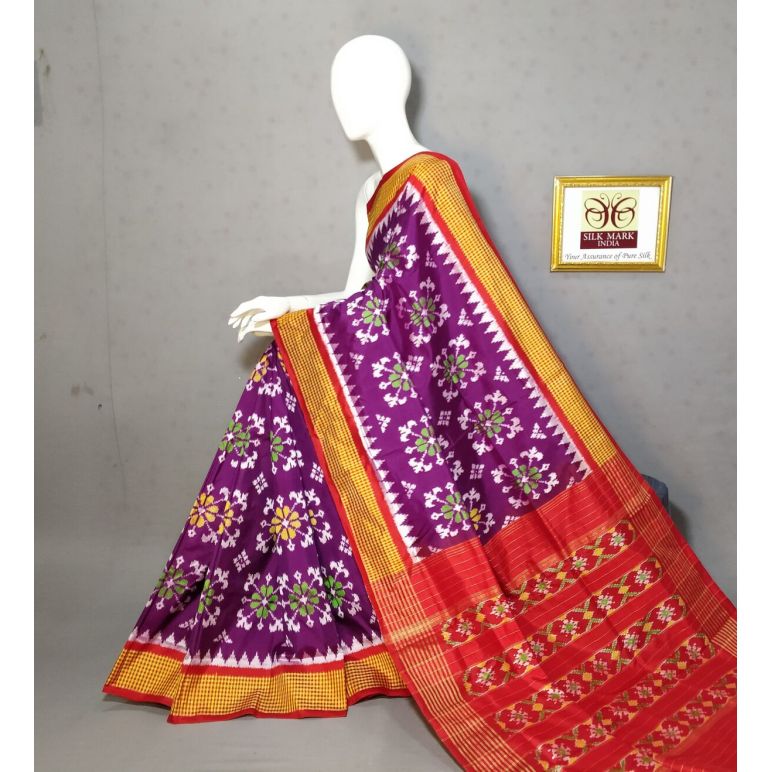 PPHSIDSS5Y11BDCC16- Ikat silk saree