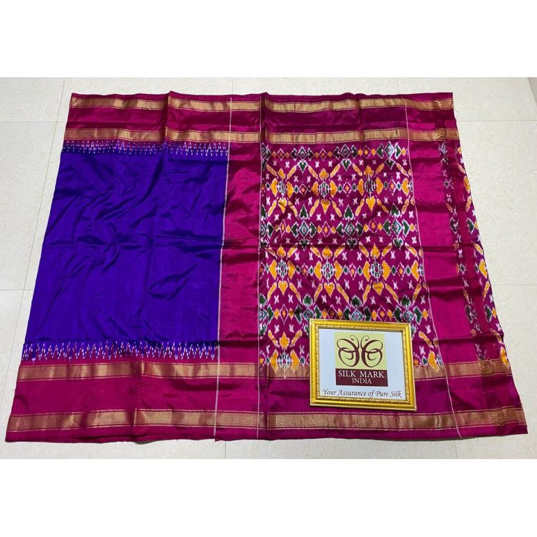 PPHSIDSS5Y11BDCC21- Ikat silk saree