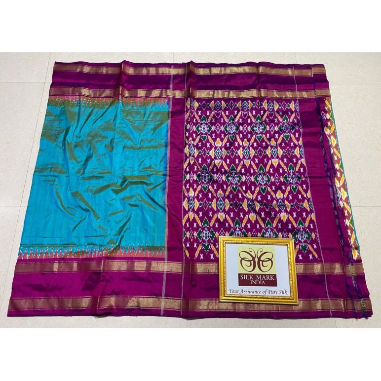 PPHSIDSS5Y11BDCC26- Ikat silk saree