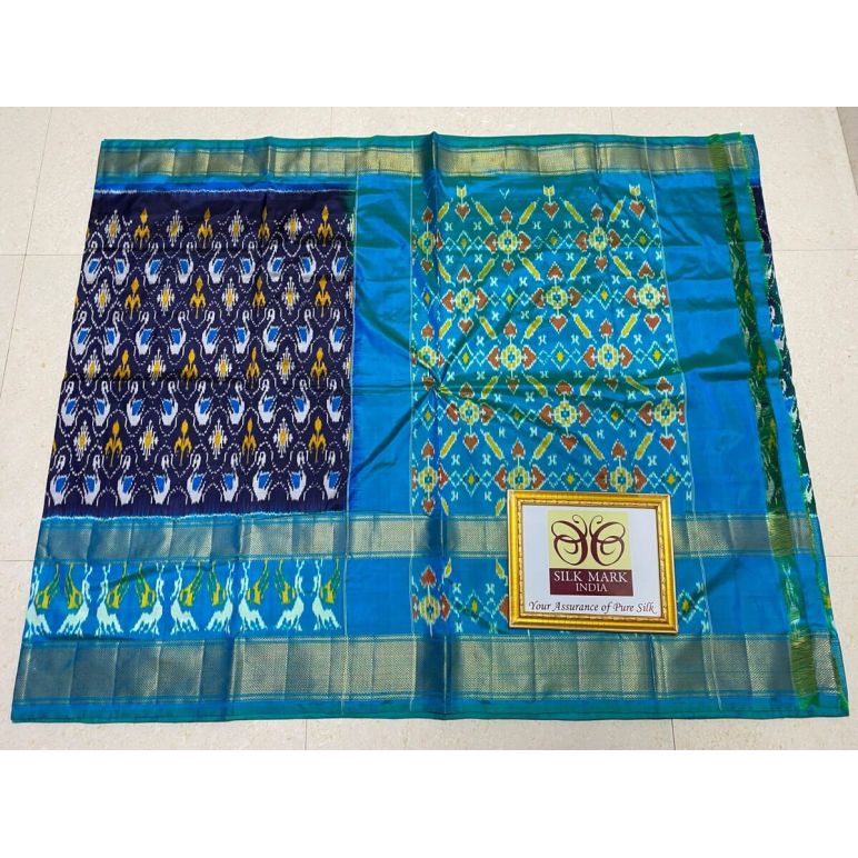 PPHSIDSS5Y12BSDD12- Ikat silk saree