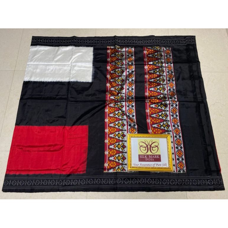PPHSIDSS5Y12BSDD13- Ikat silk saree