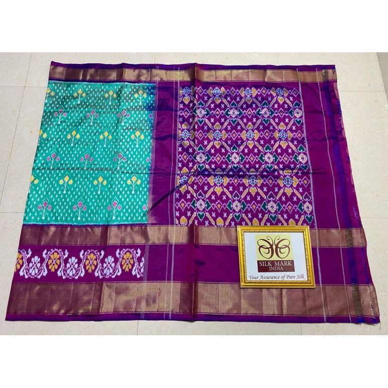 PPHSIDSS5Y12BSDD19- Ikat silk saree