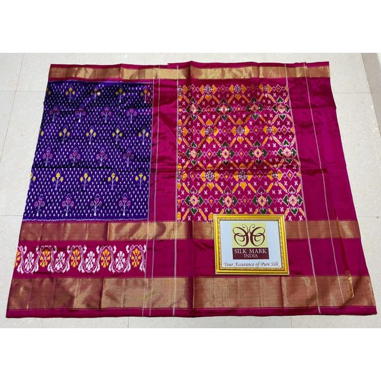 PPHSIDSS5Y12BSDD23- Ikat silk saree