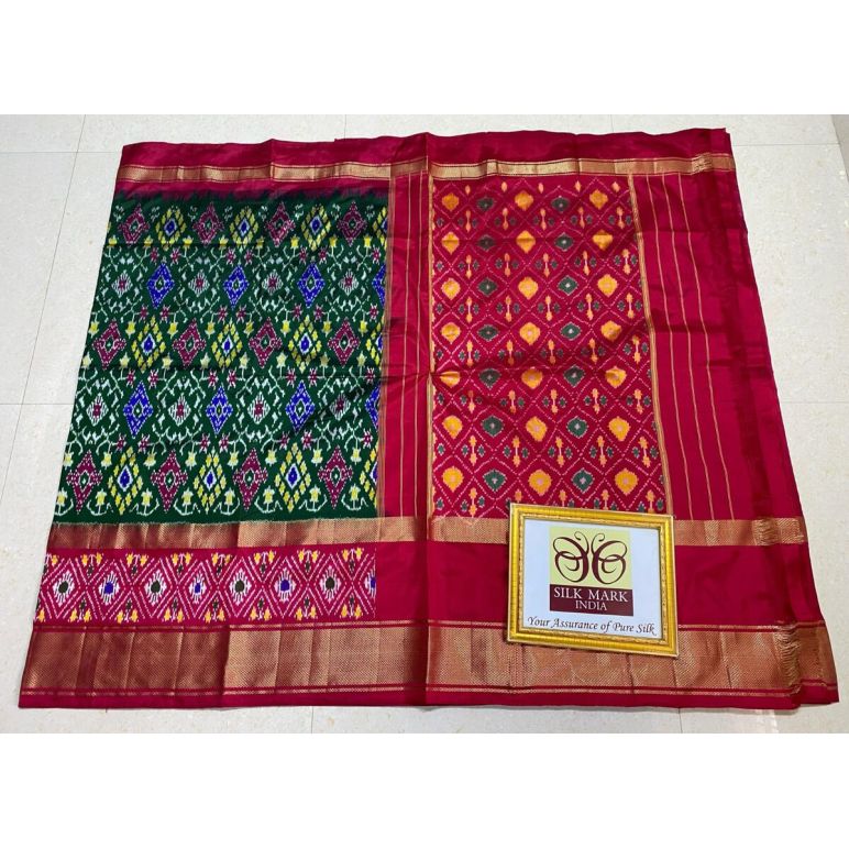 PPHSIDSS5Y12BSDD26- Ikat silk saree