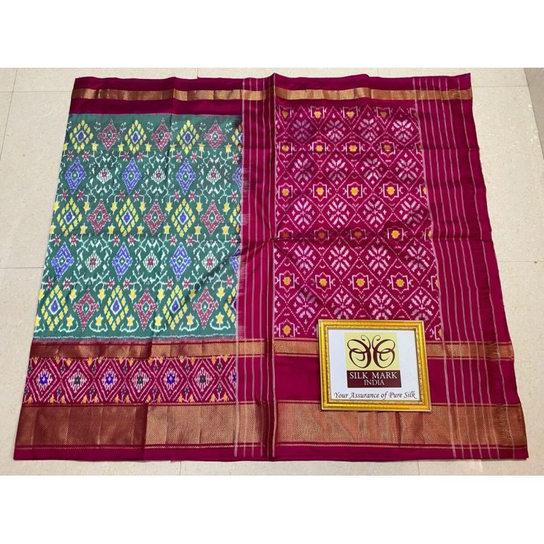 PPHSIDSS5Y12BSDD28- Ikat silk saree