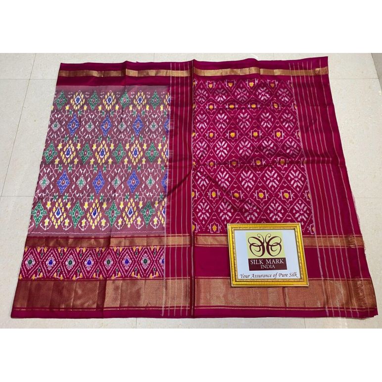 PPHSIDSS5Y12BSDD30- Ikat silk saree