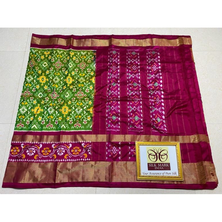 PPHSIDSS5Y12BSDD35- Ikat silk saree