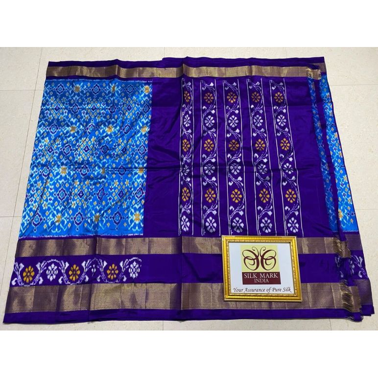 PPHSIDSS5Y12BSDD40- Ikat silk saree